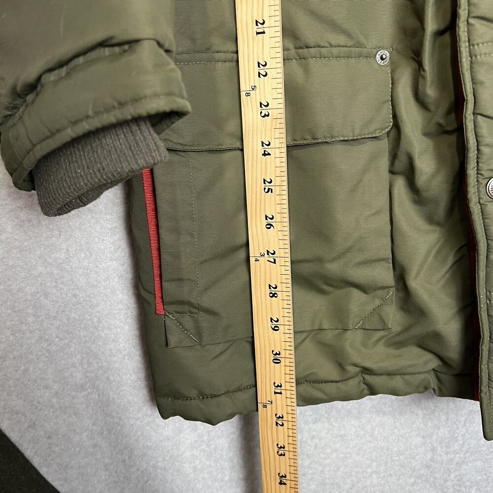 Timberland Jacket Coat‎ Womens Size XL Green READ - Picture 4 of 11